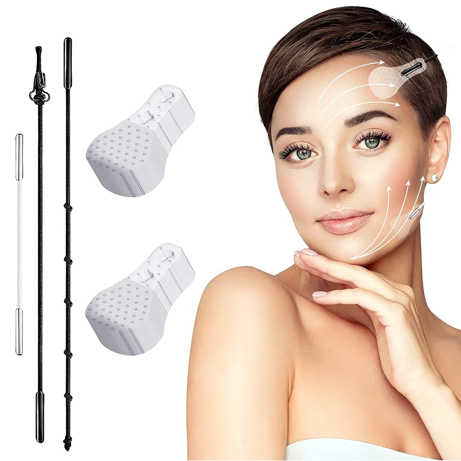 Invisible Facelift Patches for Instant Rejuvenation
