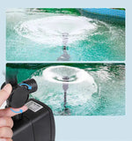Versatile Garden Fountain Pump – Quiet and Atmospheric Water Animations