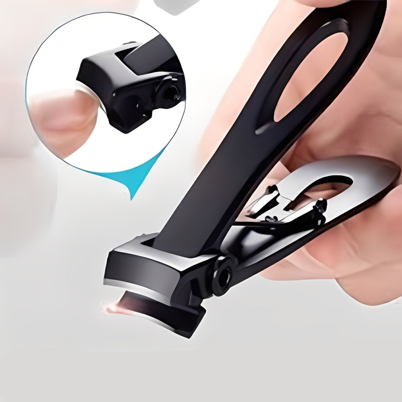 Ergonomischer Edelstahl-Nagelknipser für dicke Nägel