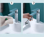 FlexiSpritz - Drehbare Wasserhahnverlängerung für optimale Kontrolle