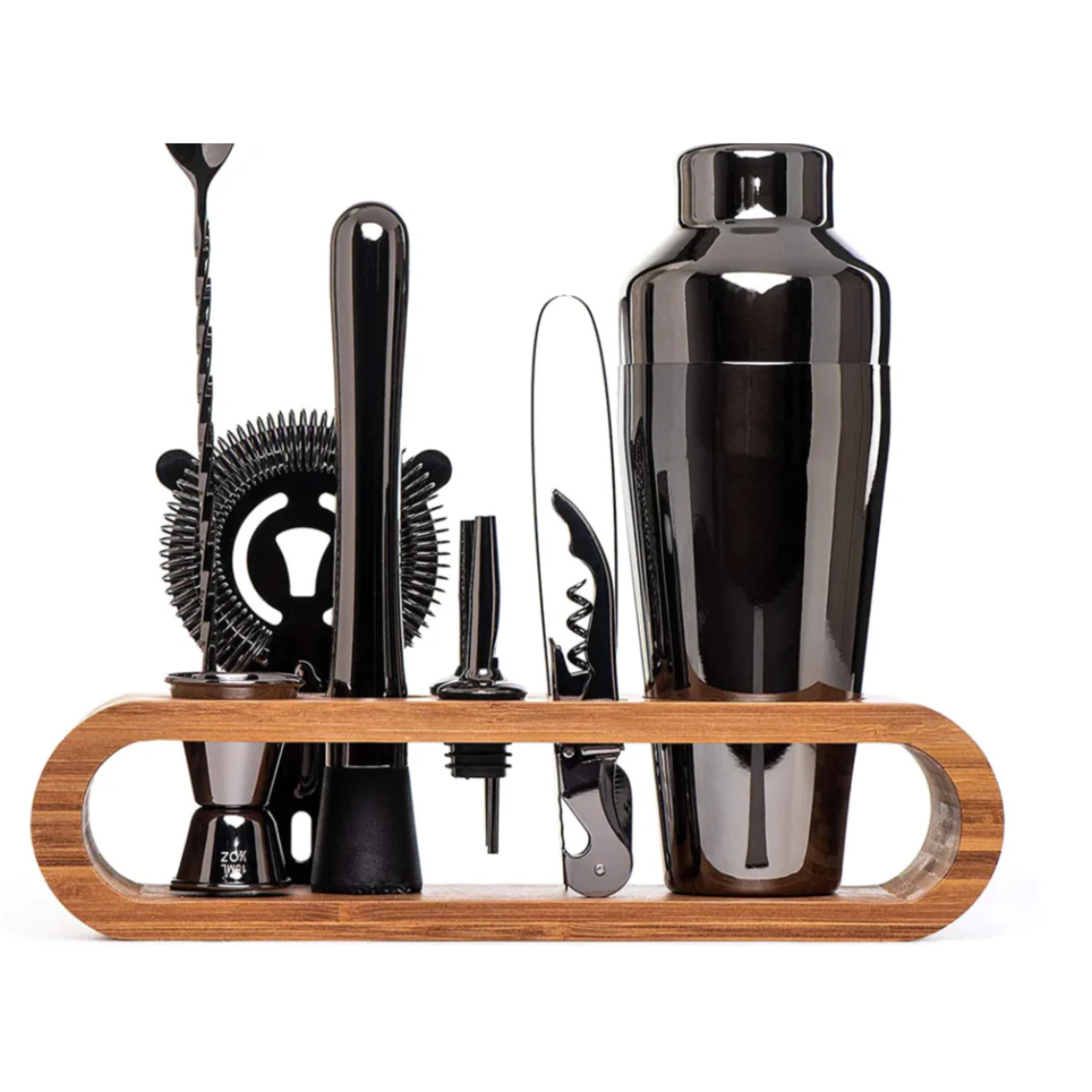 Elegant Stainless Steel Cocktail Mixing Set – 10-Piece Set for Creative Drinks