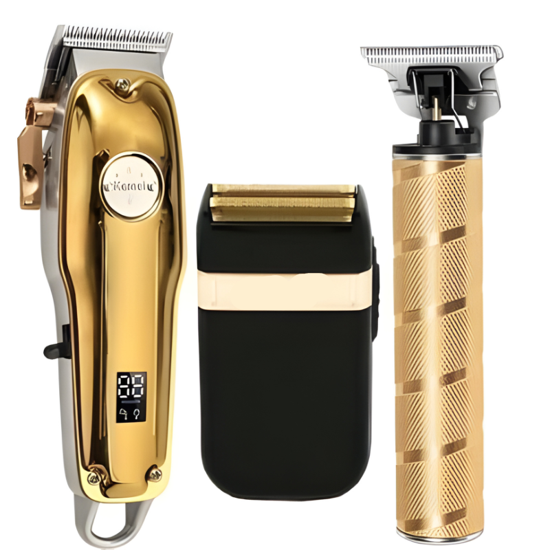 Precision Hair Clippers for Men with 7-Piece Kit
