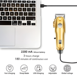 Precision Hair Clippers for Men with 7-Piece Kit