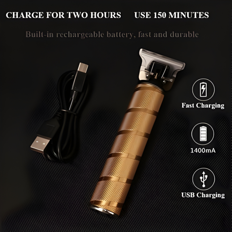 Precision Hair Clippers for Men with 7-Piece Kit