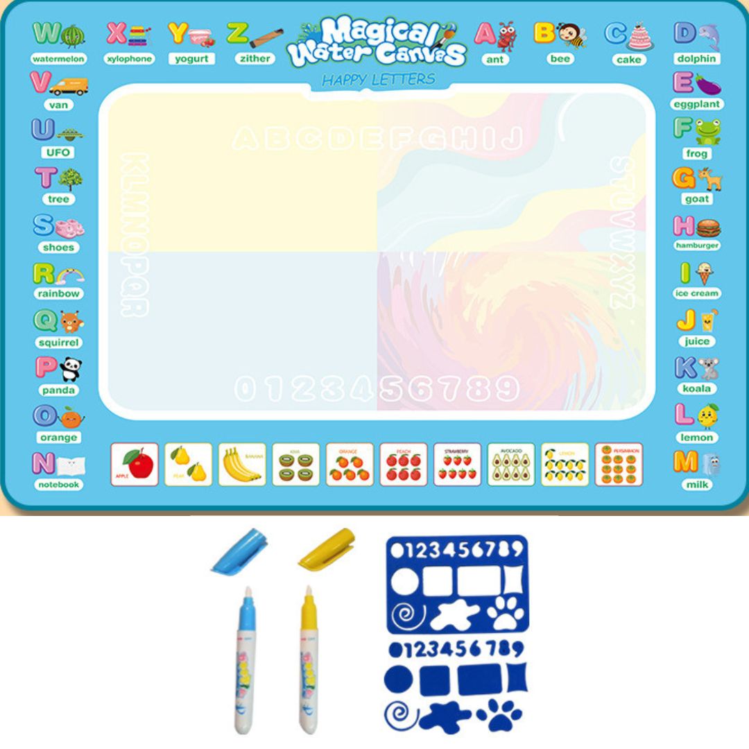 Watercolor mat for creative painting and drawing projects