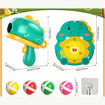 Target Game with Hook-and-Loop Fastener