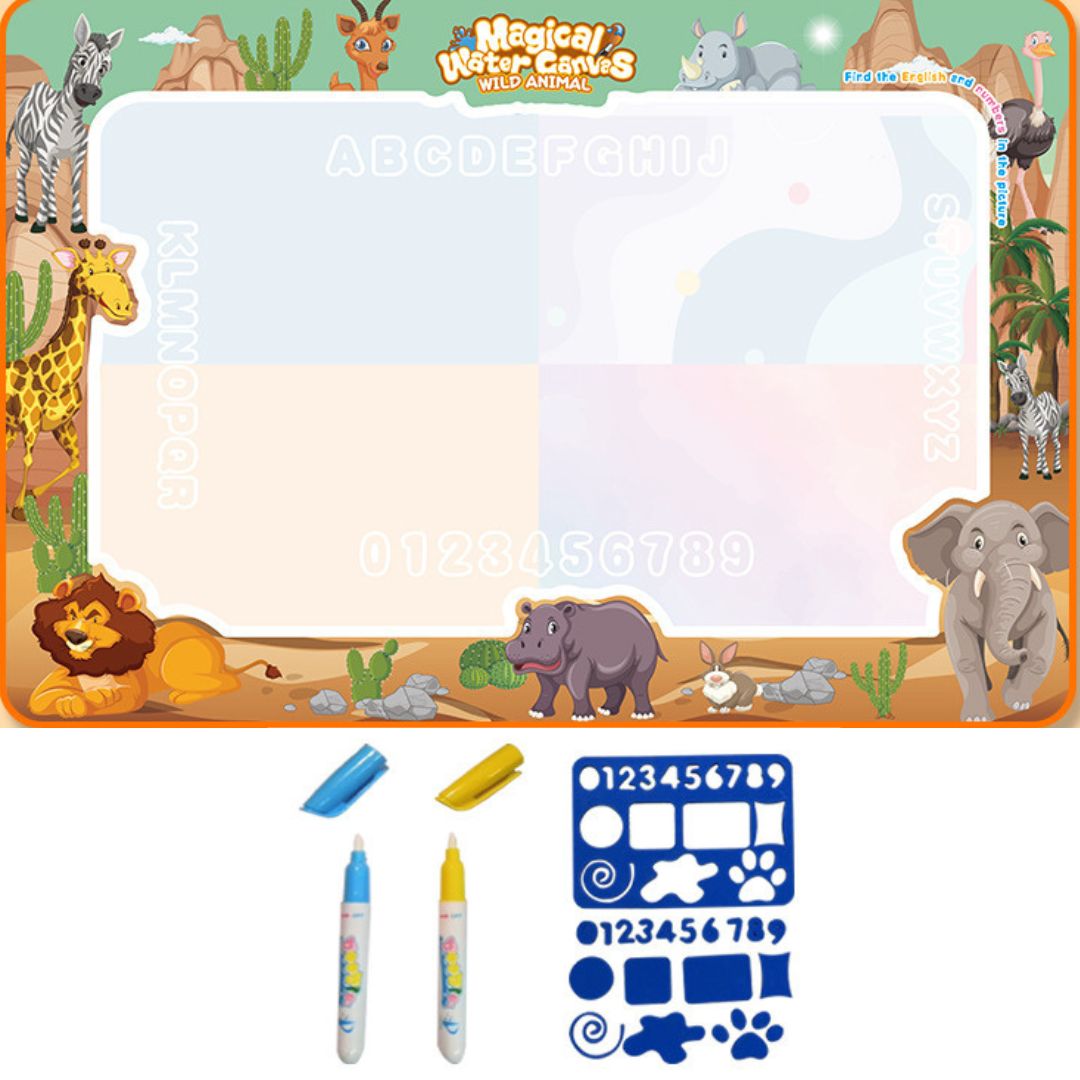 Watercolor mat for creative painting and drawing projects