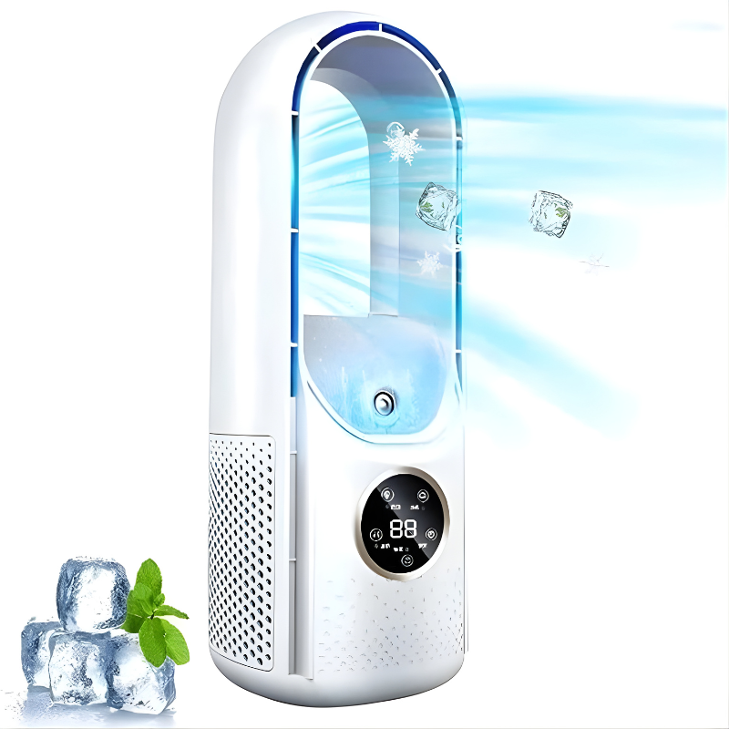 Leiser Tragbarer Klimaanlagenventilator ohne Klingen