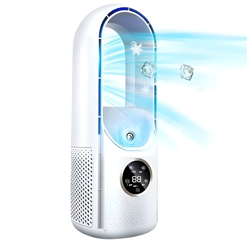 Leiser Tragbarer Klimaanlagenventilator ohne Klingen