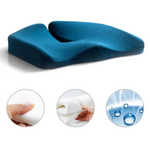 Ergonomisches Sitzkissen aus Memory-Schaum für Rücken und Steißbein