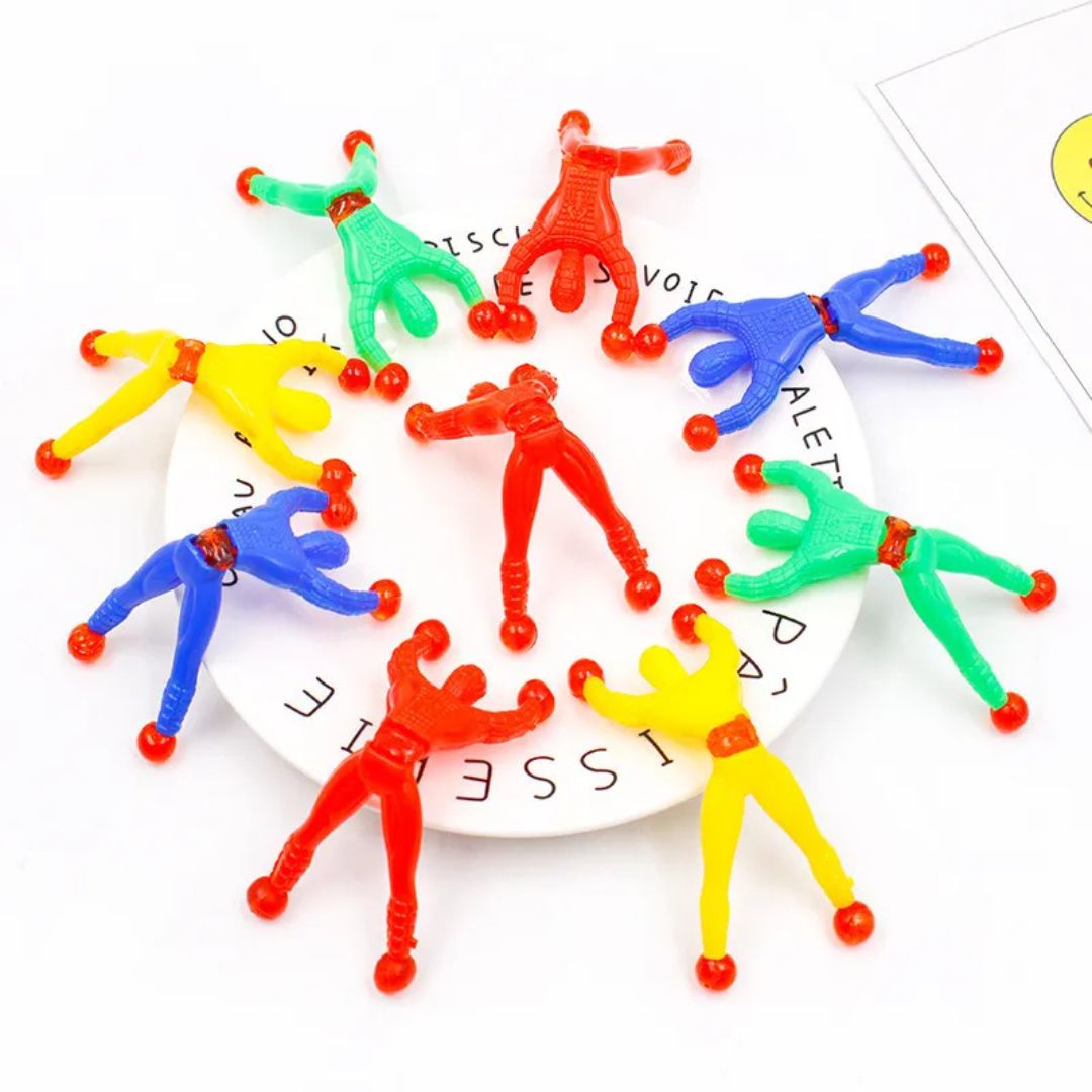 10-Piece Kids Climbing Toy Set – Sticky Figures