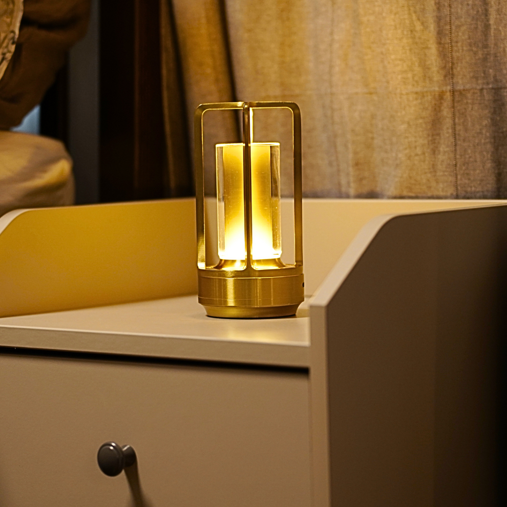 Rechargeable Crystal Lantern – Portable Mood Lighting for Indoors and Outdoors