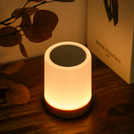 Elegante dimmbare Nachttischlampe – SoftGlow