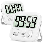 Practical Kitchen Timer with Large Display – Set of 2