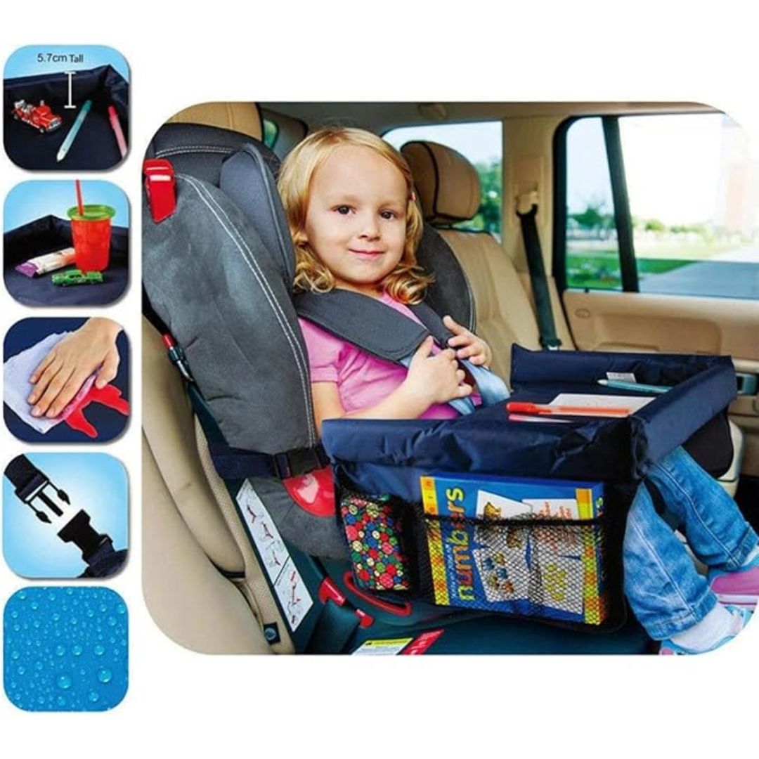 Backseat Table for Kids – Multifunctional Play and Dining Board