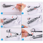 Cordless Handheld Sewing Machine – Quickly and easily repair textiles