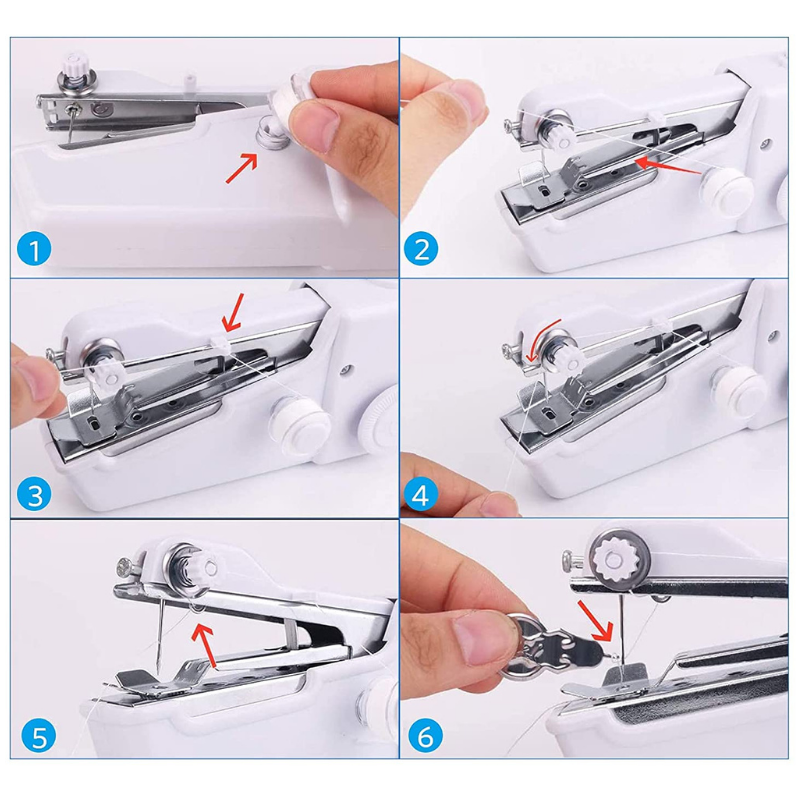 Cordless Handheld Sewing Machine – Quickly and easily repair textiles