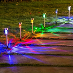 Solarbetriebene LED-Lichterketten für Garten und Hof, 10er Set