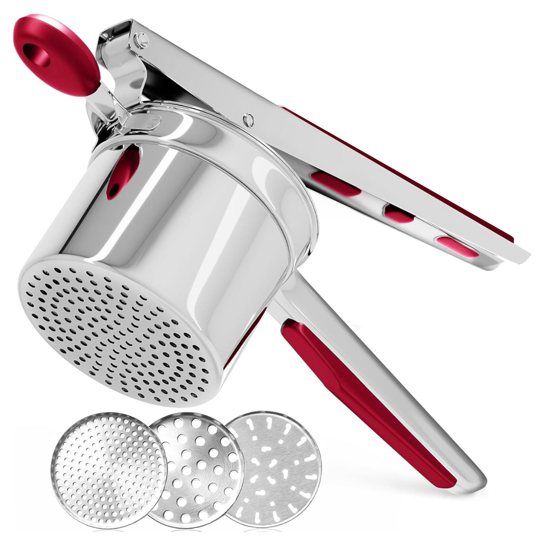 High-Quality Stainless Steel Potato Masher – For Perfect Purées