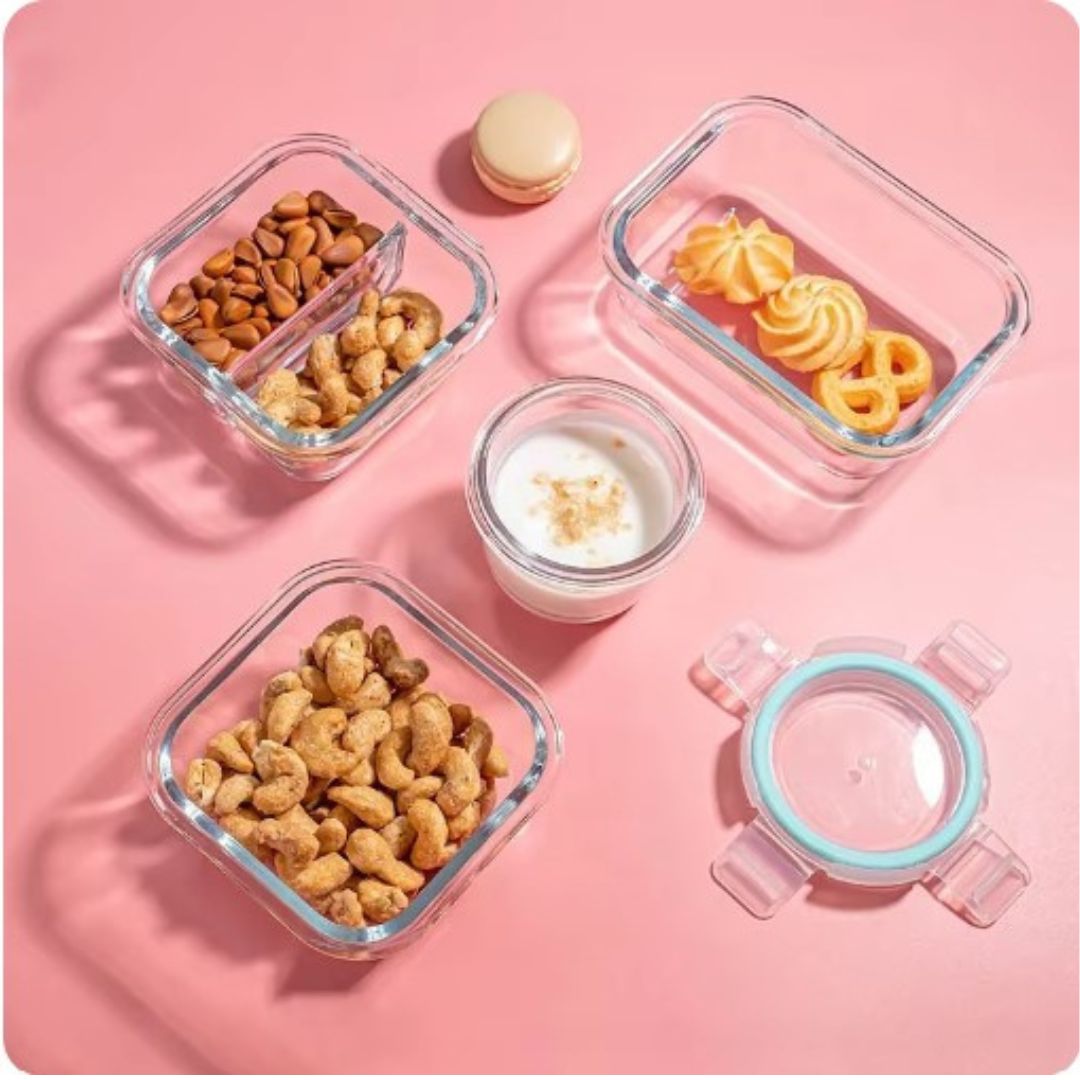 EcoBox | Hitzebeständige Glas-Lunchbox für alle Gelegenheiten