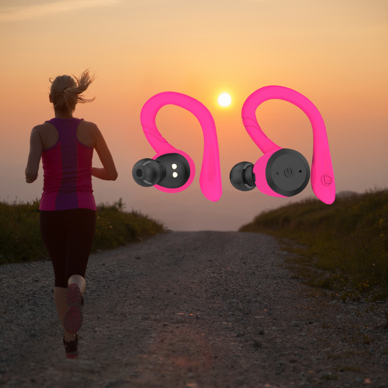 AquaBeat - Waterproof Wireless Sports Earbuds with 20 Hours Playtime
