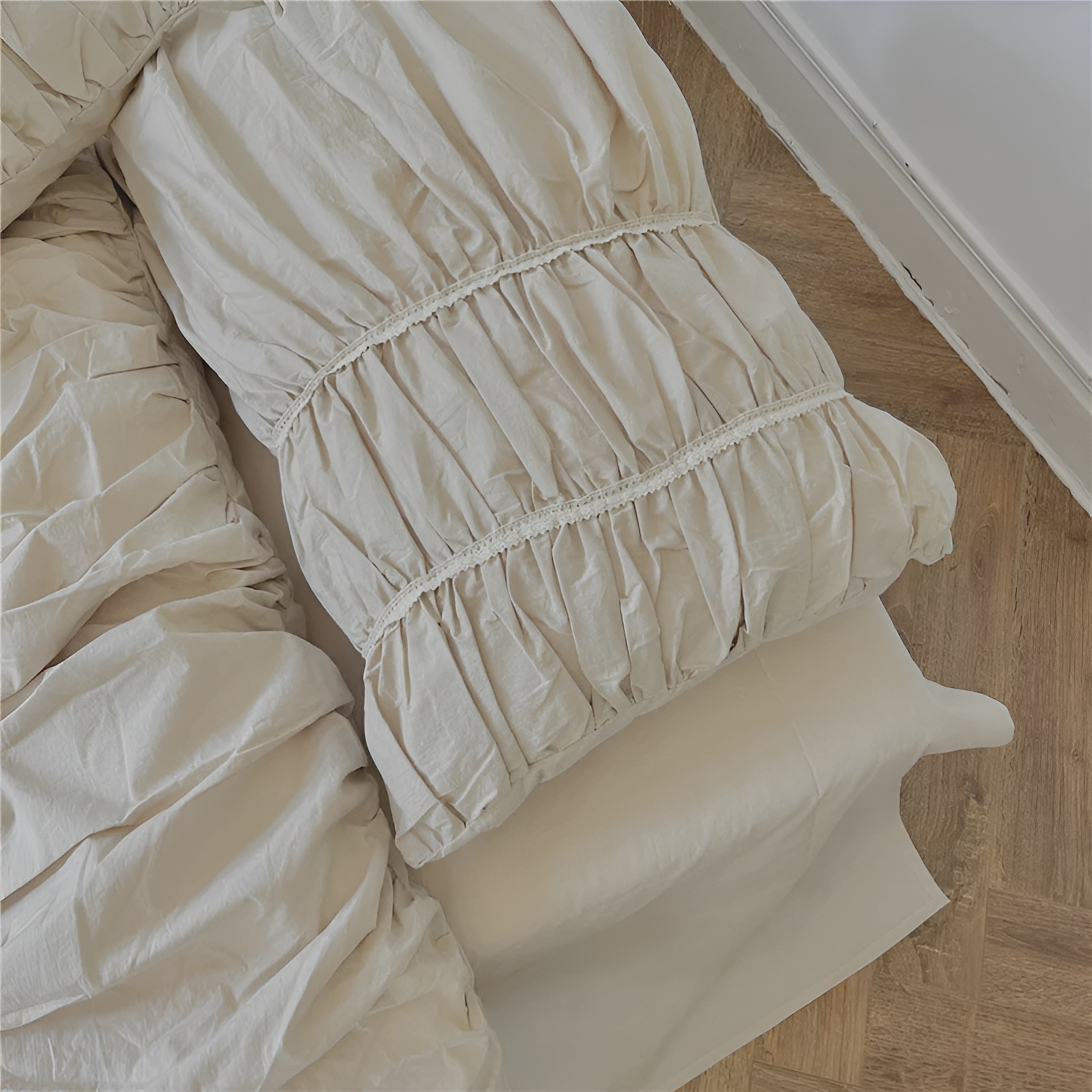 Elegantes Bettwäsche Set aus 100% Baumwolle für maximalen Komfort