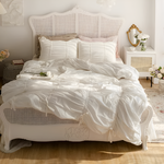Elegantes Bettwäsche Set aus 100% Baumwolle für maximalen Komfort