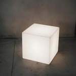 Modern LED cube lighting for garden and balcony with remote control