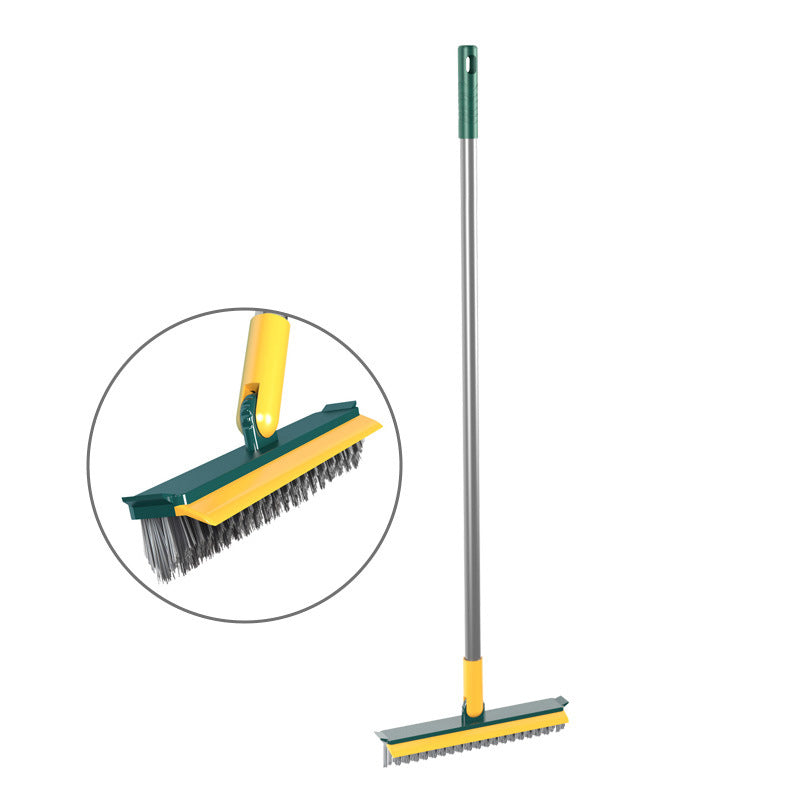 2-in-1 Floor Cleaning Brush with Scrubber