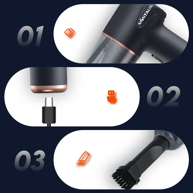 SwiftClean Cordless Vacuum Cleaner - Quick and effortless cleaning anywhere