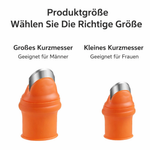 Ergonomic Harvesting Aid with Thumb Knives for Fruits and Vegetables