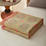 Lightweight reversible cotton summer blanket