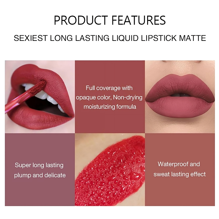Velvet Lips: Set for long-lasting lipstick