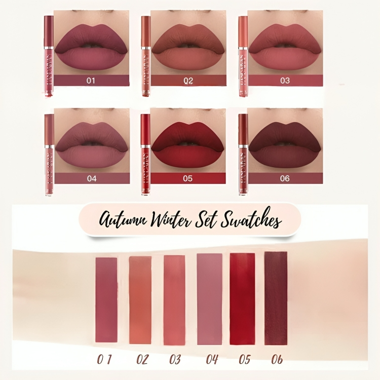 Velvet Lips: Set for long-lasting lipstick