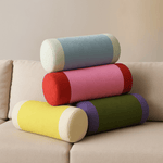 Luxurious Neck Support Pillow – Soft Cylinder for Comfort and Style