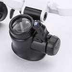 Precision Magnifier with LED Lighting for Detailed Work