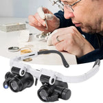 Precision Magnifier with LED Lighting for Detailed Work