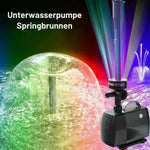 Versatile Garden Fountain Pump – Quiet and Atmospheric Water Animations