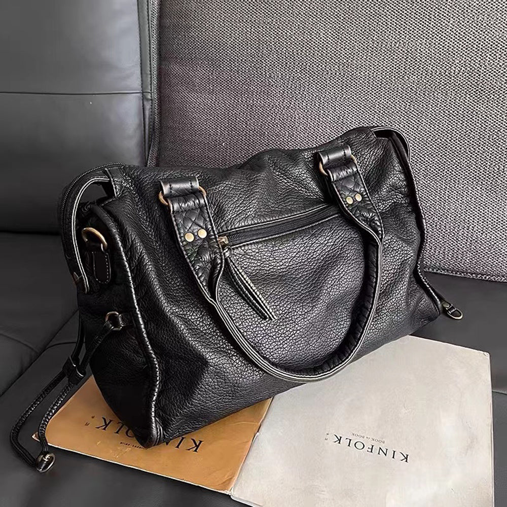 Stilvolle Damenhandtasche im Retro-Look