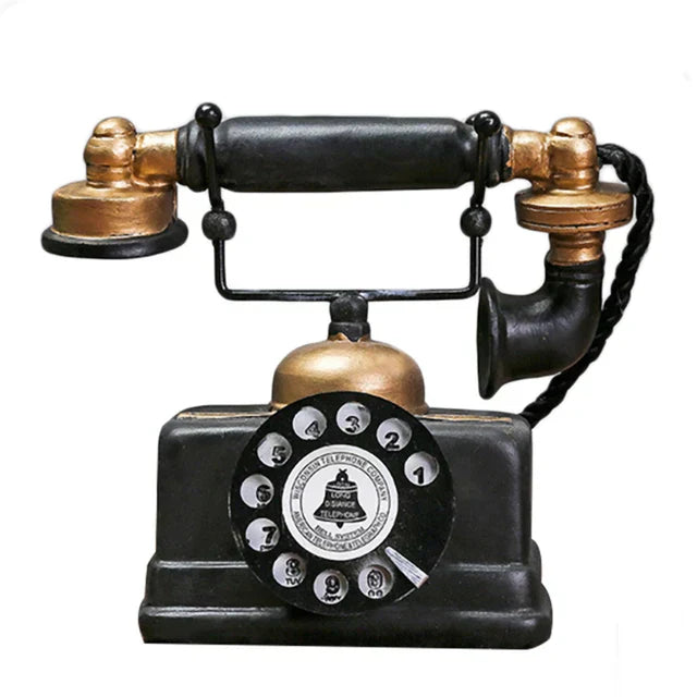 Vintage Telefon Dekoration – Nostalgischer Tischstil für Ihr Zuhause
