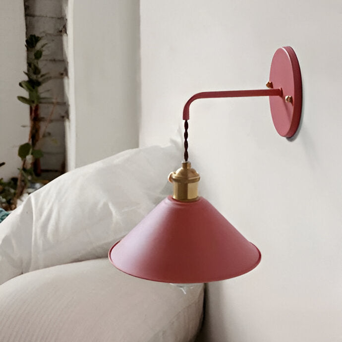 Classically Inspired Metal Cone Wall Lamp – Stylish Wall Light for Your Home