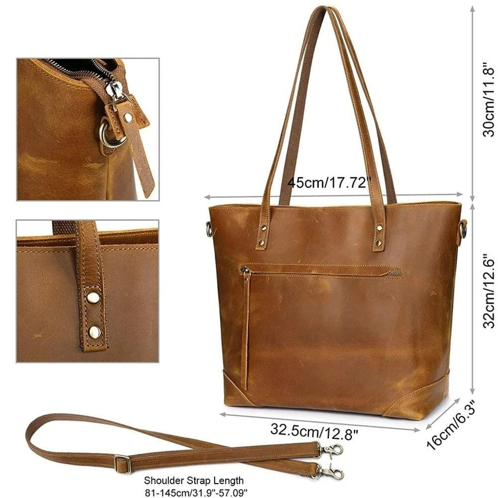 Elegante Umhängetasche aus hochwertigem Leder