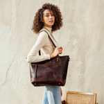 Elegante Umhängetasche aus hochwertigem Leder