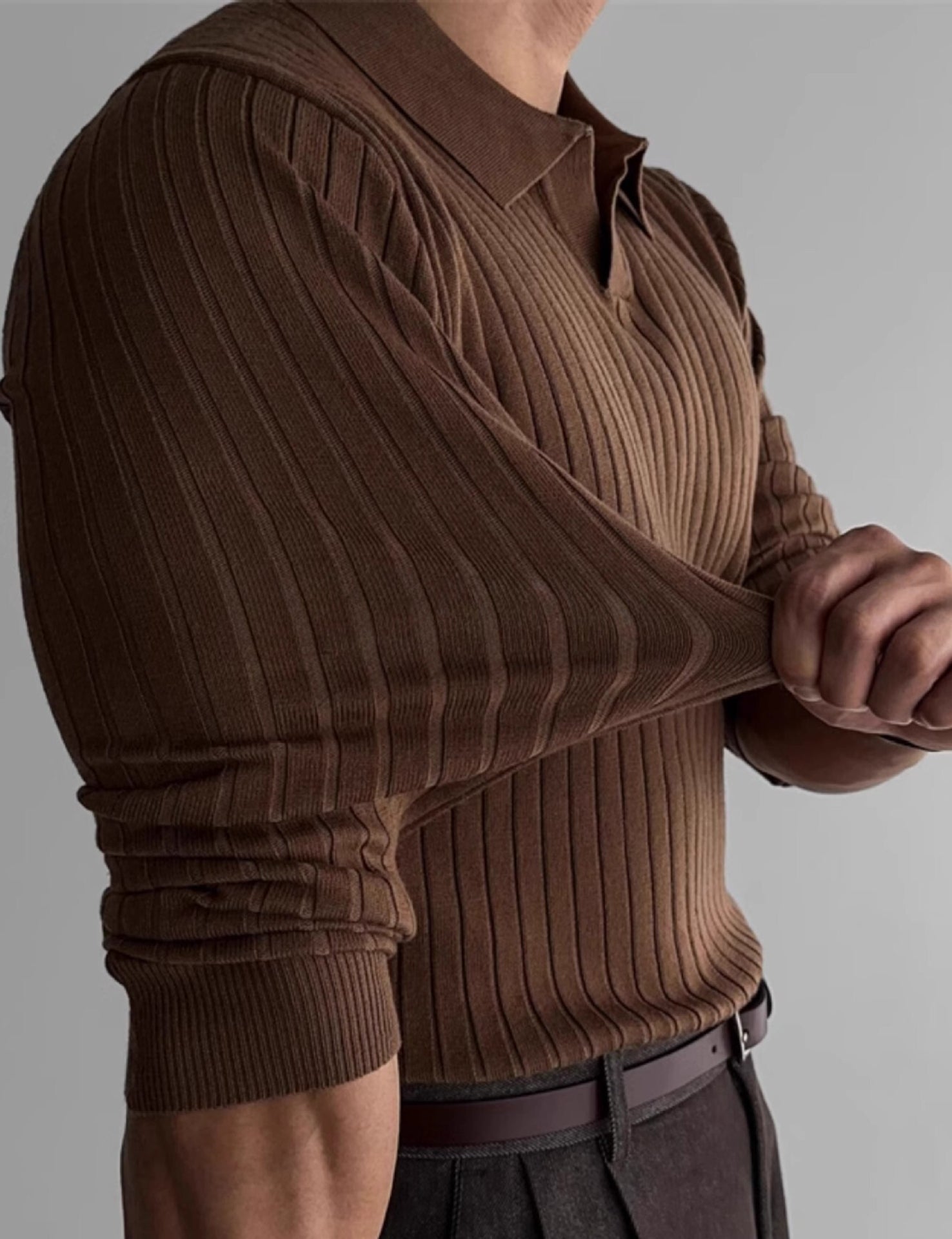 Eleganter Polo Pullover | Stil und Komfort vereint