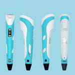 3D Drawing Pen Adjustable Temperature & LCD Display