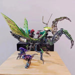 3D Mantis Kit Stainless Steel Movable Joints & Magnetic LED