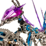 3D Mantis Kit Stainless Steel Movable Joints & Magnetic LED