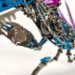 3D Mantis Kit Stainless Steel Movable Joints & Magnetic LED