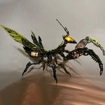 3D Mantis Kit Stainless Steel Movable Joints & Magnetic LED