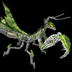 3D Mantis Kit Stainless Steel Movable Joints & Magnetic LED